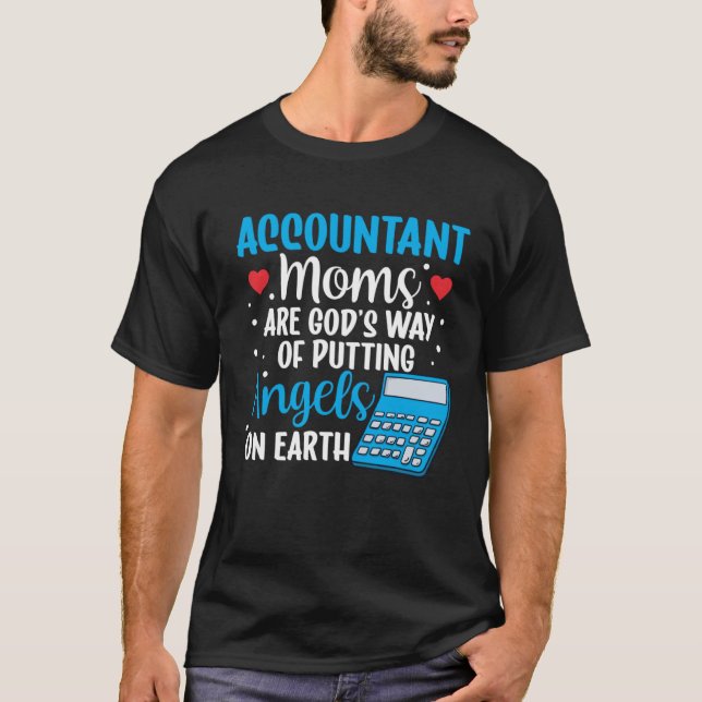 T-shirt Mère comptable Meilleure maman jamais comptable mè (Devant)