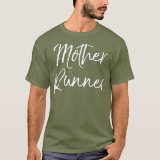 T-shirt Mère coureuse Funny mignonne Courir pour maman