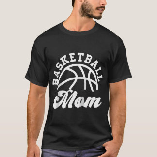 T-shirt Mère de basket-ball Matching Basketball Team Lover