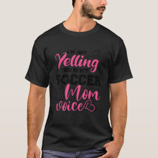 T-shirt Mère de football Gameday Soccer Maman