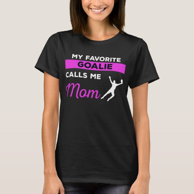 T-shirt Mère de gardien de but de football (Devant)