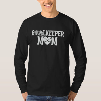 T-shirt Mère de gardien de but de hockey sur glace d'une m