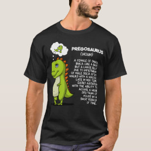 T-shirt Mère de grossesse de maman de dinosaure de