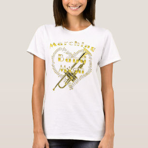 T-shirt Mère de la bande de Marching Trumpet