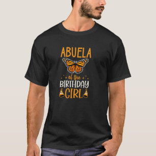 T-shirt Mère de la fille qui fête son anniversaire Thème P