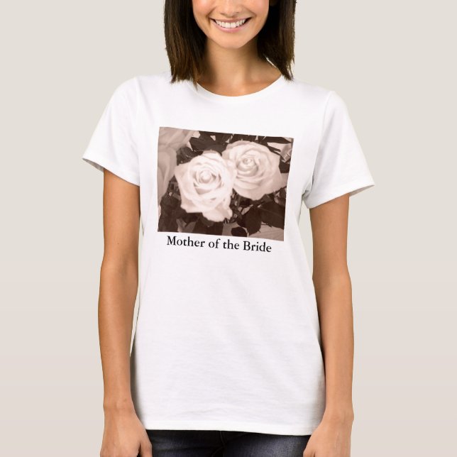 T-shirt Mère de la mariée (Devant)
