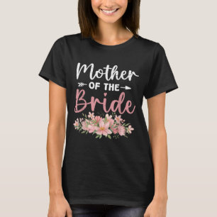 T-shirt Mère de la mariée aimait la première mariée et le