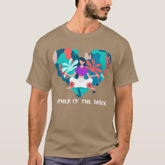T-shirt Mère de la mariée féminine Yoga Maman