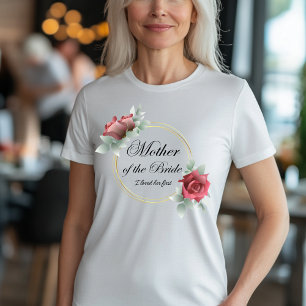T-shirt Mère de la mariée - Je l'ai aimée première