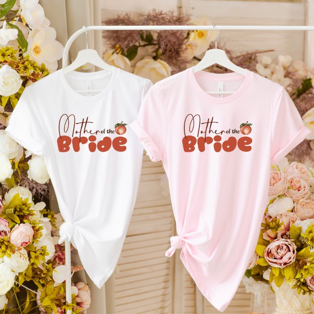 T-shirt Mère de la mariée Peachy Savannah Bachelorette (Créateur téléchargé)
