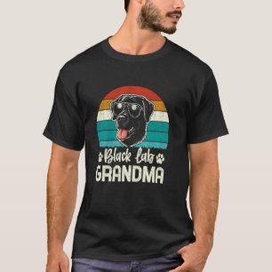 T-shirt Mère de labrador retriever grand-mère labrador noi