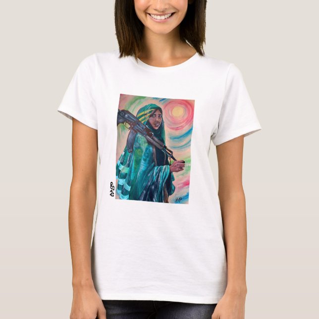 T-shirt "Mère de l'Érythrée" (Devant)