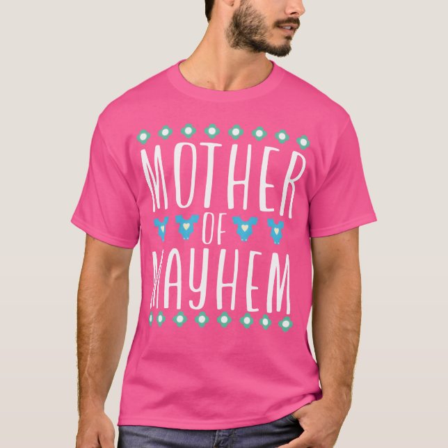 T-shirt Mère de Mayhem drôle (Devant)