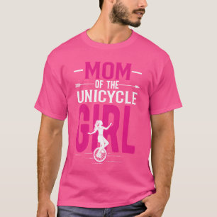 T-shirt Mère de Unicycle Girls retro