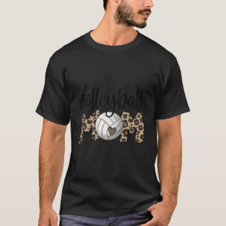 T-shirt Mère de volleyeuseuse fière mère d'un joueur de vo