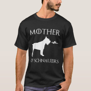 T-shirt Mère Des Schnauzers Fête Des Mères Inégalée Nouvea