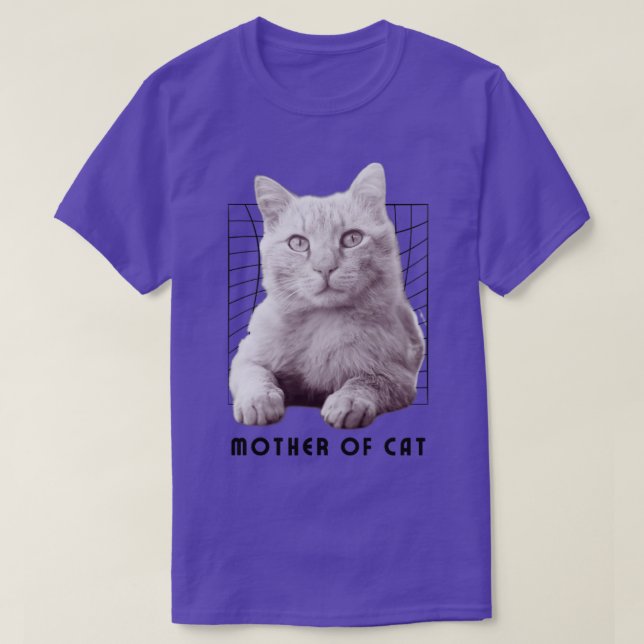 T-shirt Mère du chat3 (Design devant)