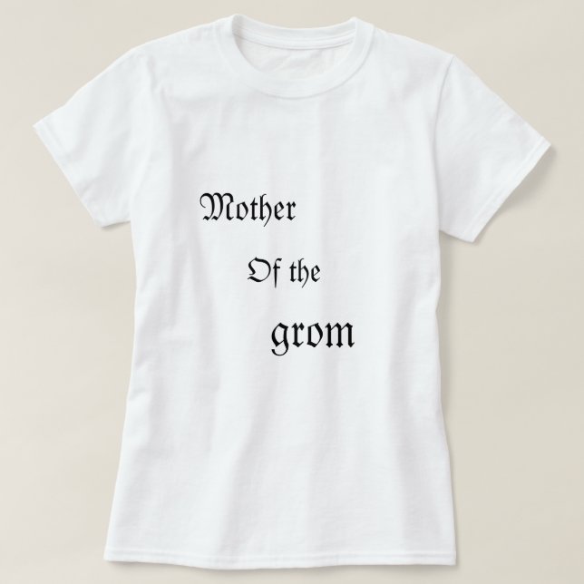 T-shirt Mère du Grom" (Design devant)