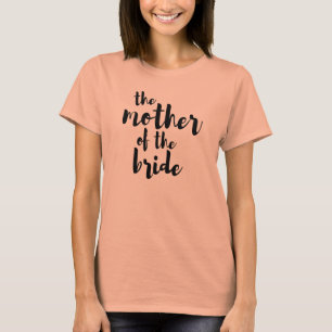 T-shirt Mère du Mariage de la fête de mariée