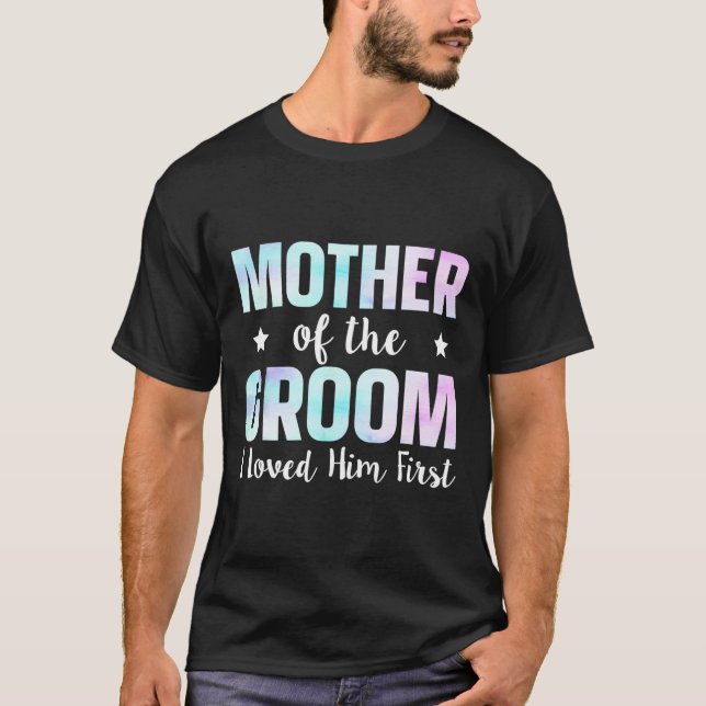 T-shirt Mère du marié Je l'aimais d'abord 9  (Devant)