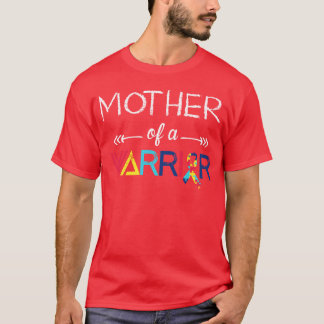 T-shirt Mère d'un Autisme guerrier drôle