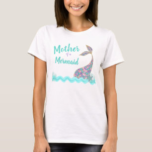 T-shirt Mère d'une sirène, débardeur de fête