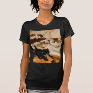 T-shirt Mère et ses chatons