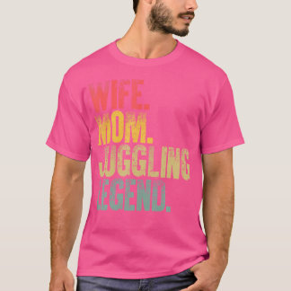 T-shirt Mère Femmes Drôle Cadeau Femme Maman Jongler Légen