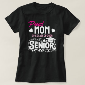 T-shirt Mère fière d'un élève de Terminale 2025