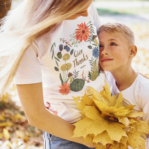 T-shirt Mère Fille Mère Thanksgiving