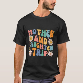 T-shirt Mère Fille Voyage 2023 Vacances Maman Fille Tr