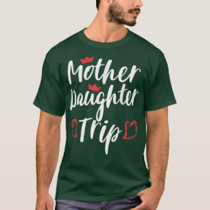 T-shirt Mère Fille Voyage Week-end Vacances Maman Fille