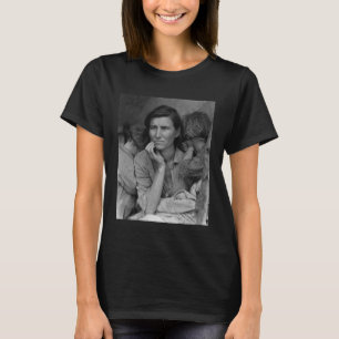 T-shirt Mère migrante Nipomo Californie par Dorothea Lange
