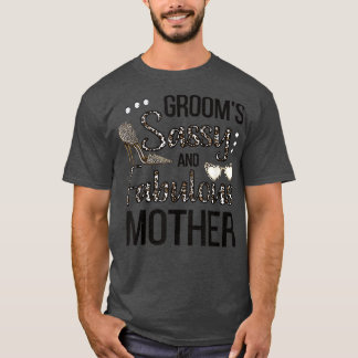T-shirt Mère Sassy De La Douche Groom Grooms Maman