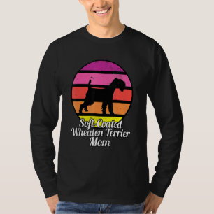 T-shirt Mère Terrier Irlandais à Poil Souple Rétro