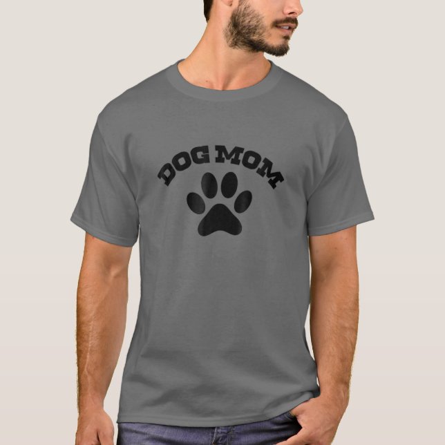 T-shirt Mère's Day Chiot Propriétaire Mama Chien Maman (Devant)