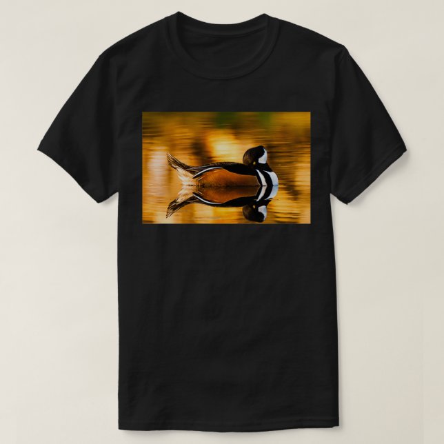 T-shirt Merganser à capuchon (Design devant)