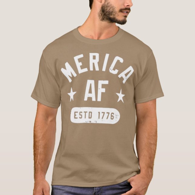 T-shirt Merica AF (Devant)