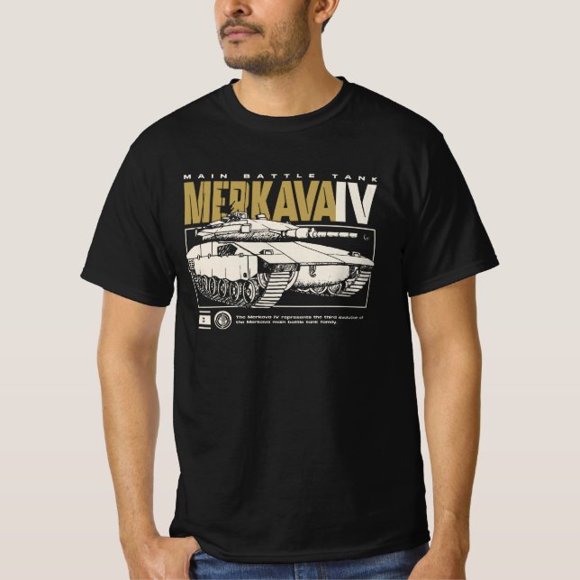 T-shirt Merkava 4 - Israeli Tank (Devant)