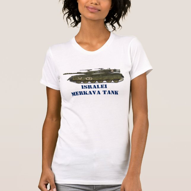 T-SHIRT MERKAVA TANK (Devant)