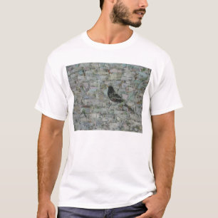 T-shirt Merle dans l'arbre
