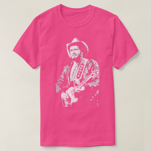 T-shirt Merle Haggard (Design devant)