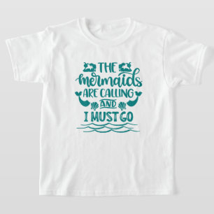 T-shirt Mermaid Beach   Les sirènes appellent