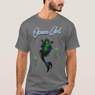 T-shirt Mermaid La Fille Océanique