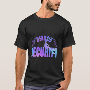 T-shirt Mermaid Sécurité Merdad Mermen Mermaid Anniversair