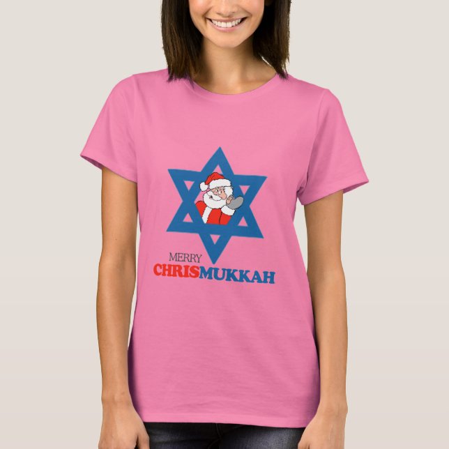 T-shirt Merry Chrismukkah - (Devant)
