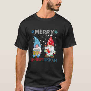 T-shirt Merry Chrismukkah Funny Gnomes T Shirt