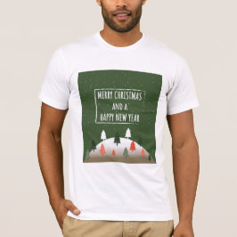 T-shirt MERRY CHRISTMA Retro Design
