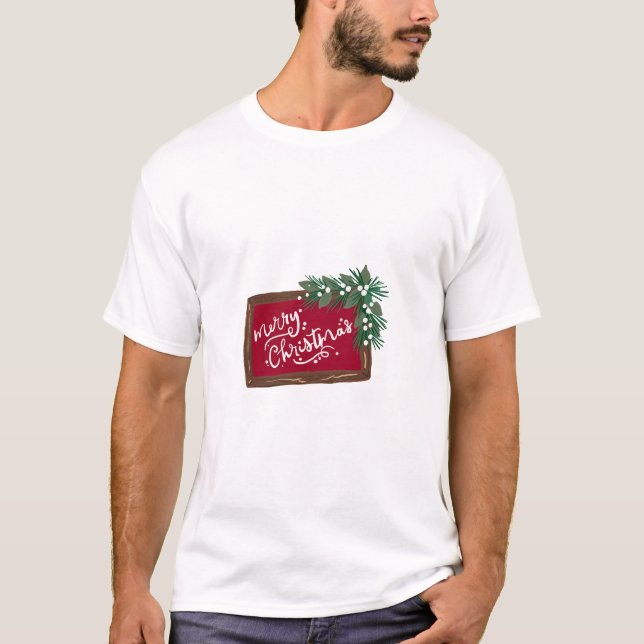T-shirt Merry Christmas (Devant)