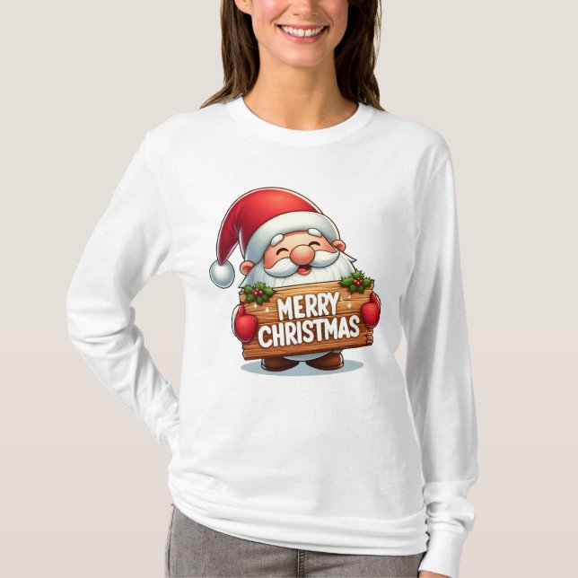 T-shirt merry Christmas (Devant)
